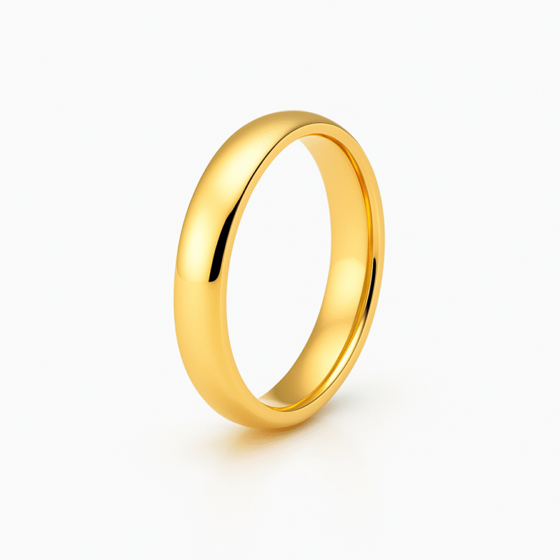 925 Sterling Silver Plain Band Ring