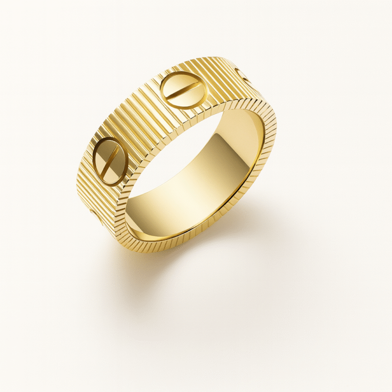 Cartier Love Unlimited Ring 925 Sterling Silver
